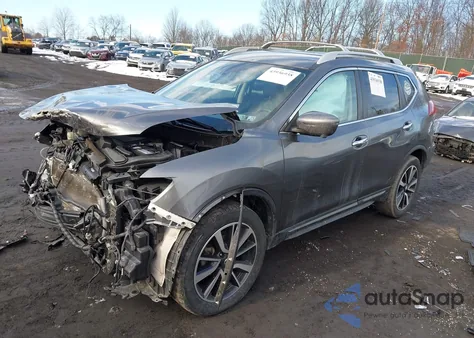 2019 Nissan Rogue Sl from USA, damaged, VIN 5N1AT2MV6KC803356
